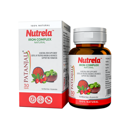 Patanjali Nutrela Iron Complex Natural