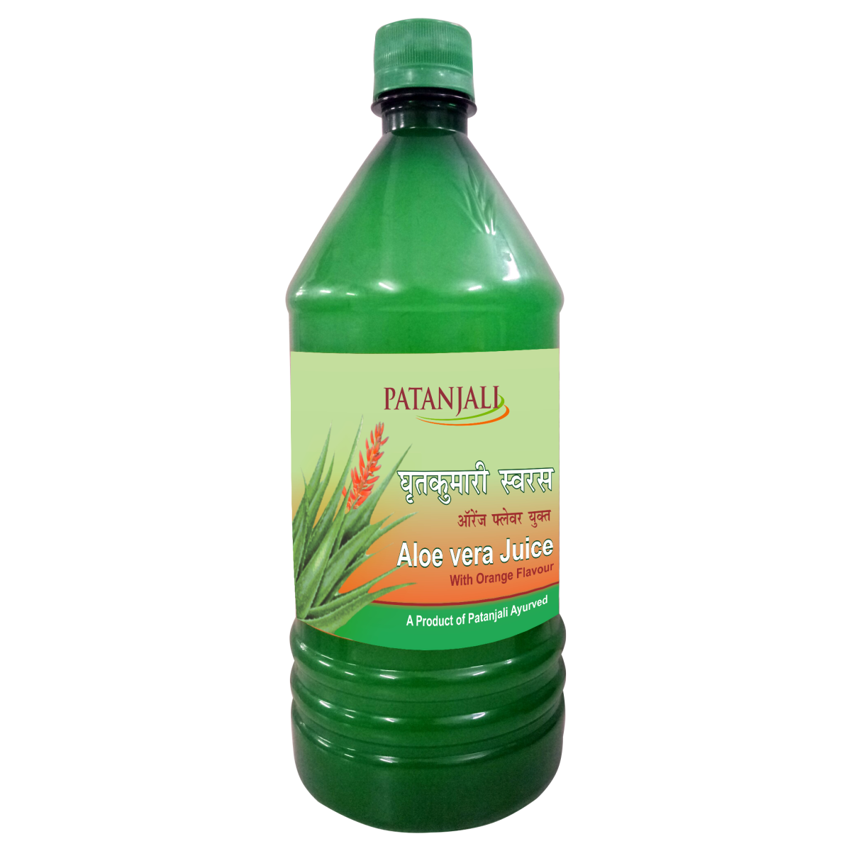 Patanjali Ayurveda Aloe Vera Juice with Fiber Orange