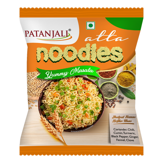 Patanjali Atta Noodles Yummy Masala