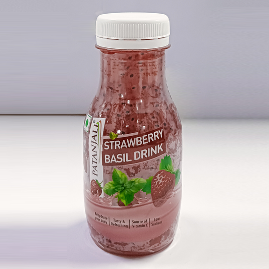 Patanjali Strawberry Basil Drink