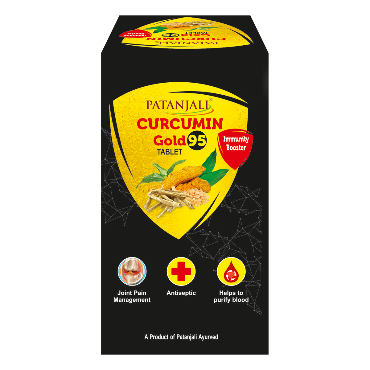 Patanjali Ayurveda Curcumin Gold 95 Immunity Booster