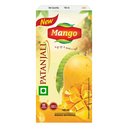 Patanjali Natural Mango Beverage (Tetrapack)