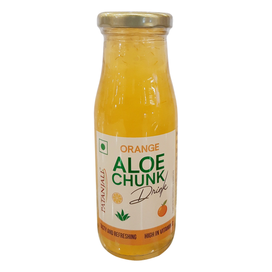 Patanjali Orange Aloe Chunk Drink