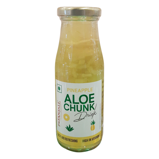 Patanjali Pineapple Aloe Chunk Drink