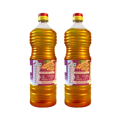 Pure Sesame oil 1 ltr (pack of 2)-