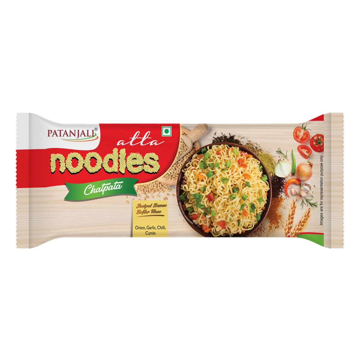 Patanjali Atta Noodles Chatpataa Family Pack