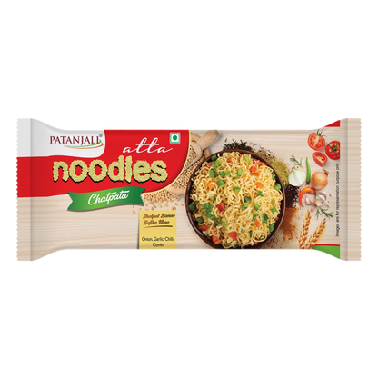 Patanjali Atta Noodles Chatpataa Family Pack
