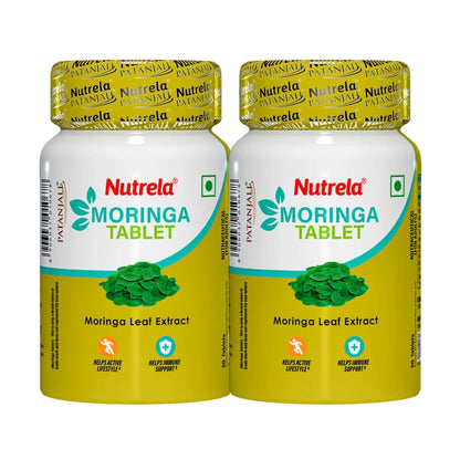 Combo Patanjali Nutrela Moringa Tablets
