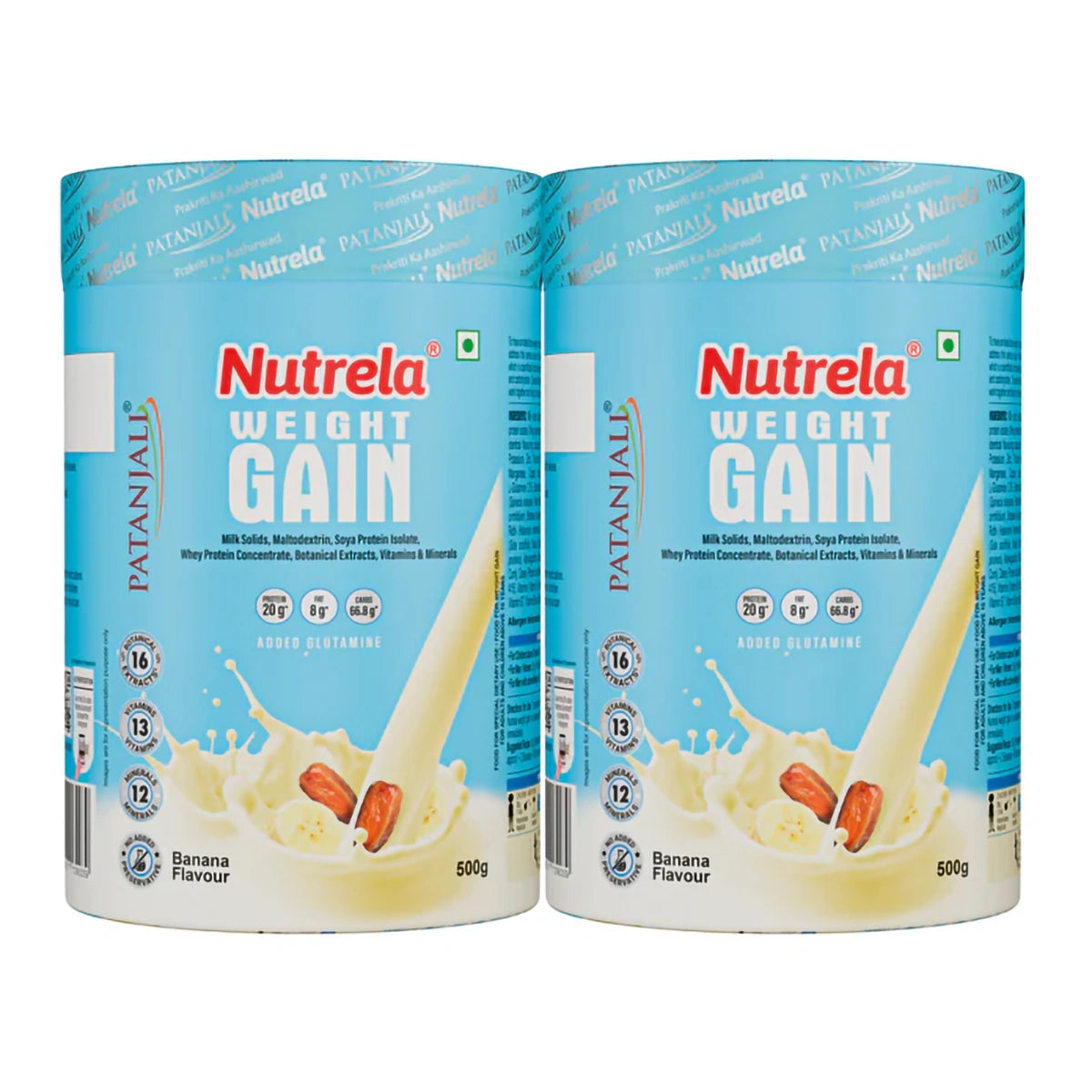 Patanjali Nutrela Weight Gain - Banana Flavor
