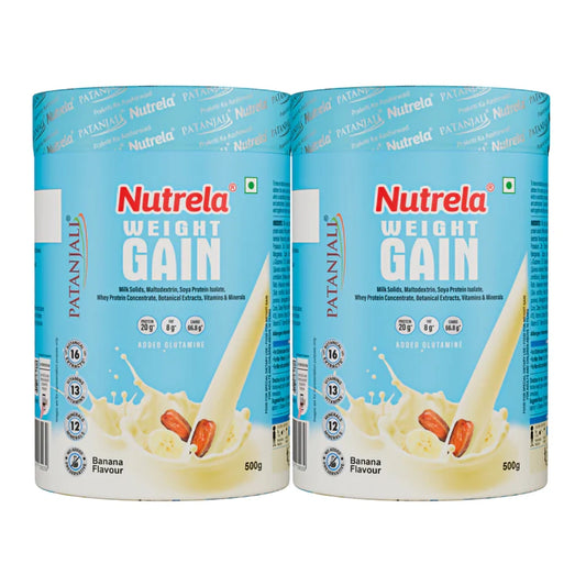 Patanjali Nutrela Weight Gain - Banana Flavor