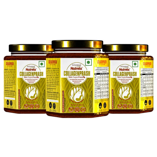 Patanjali Collagen Prash - Advanced Anti Ageing Formula for Men and Women
