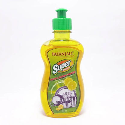Patanjali Super Dish Wash Gel Lemon Power