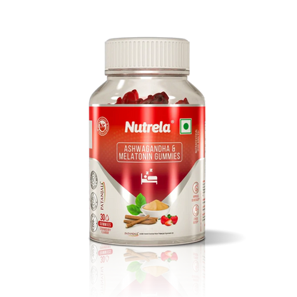Patanjali Nutrela Ashwagandha & Melatonin Gummies