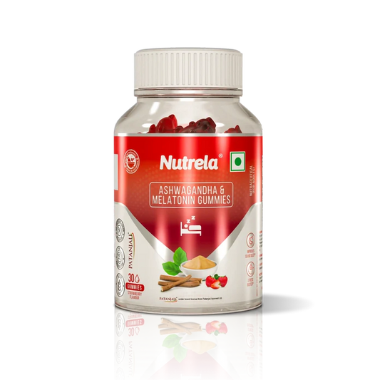 Patanjali Nutrela Ashwagandha & Melatonin Gummies