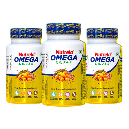 Patanjali Nutrela Organic Omega 3 6 7 & 9