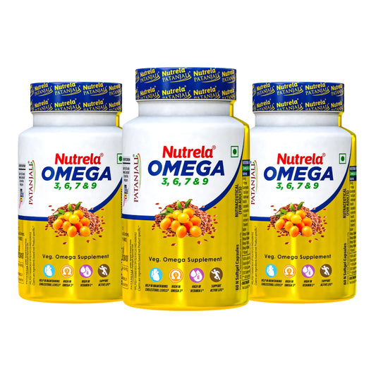 Patanjali Nutrela Organic Omega 3 6 7 & 9