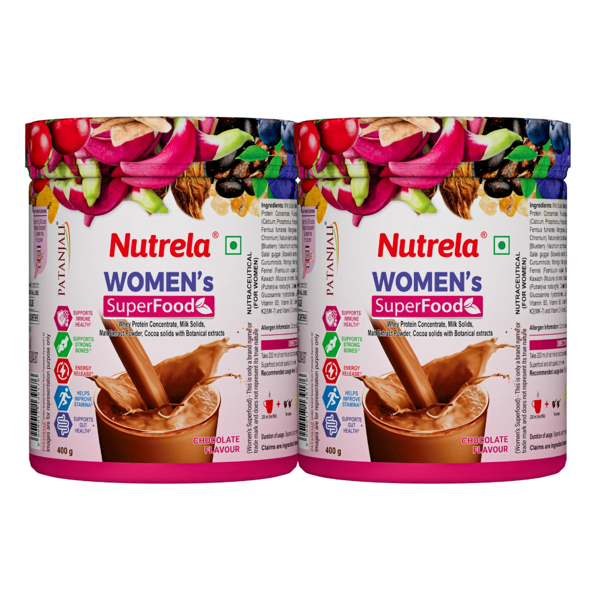 Patanjali Nutrela Women Superfood - Chocolate Flavor