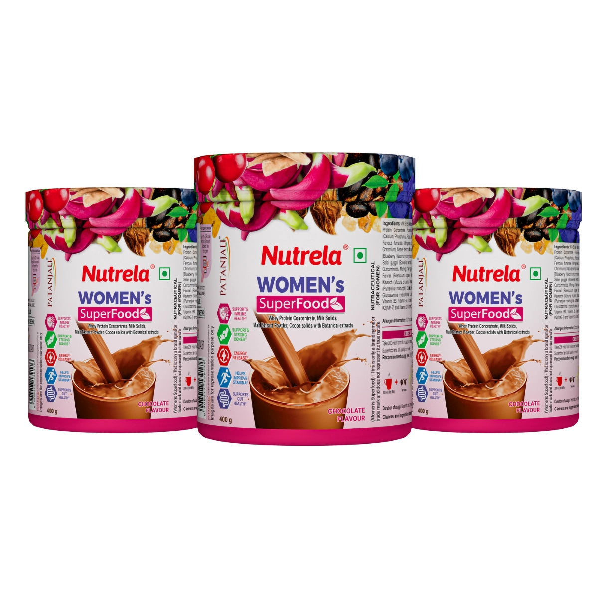 Patanjali Nutrela Women Superfood - Chocolate Flavor