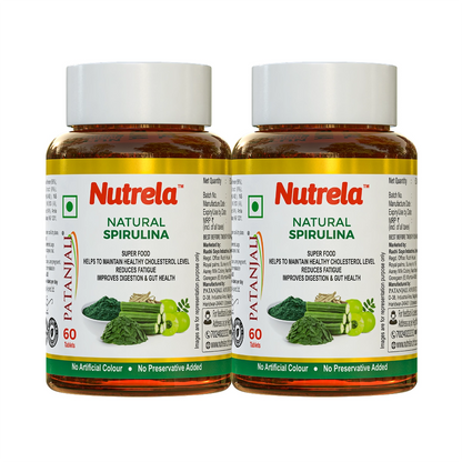 Patanjali Nutrela Natural Spirulina Tablets