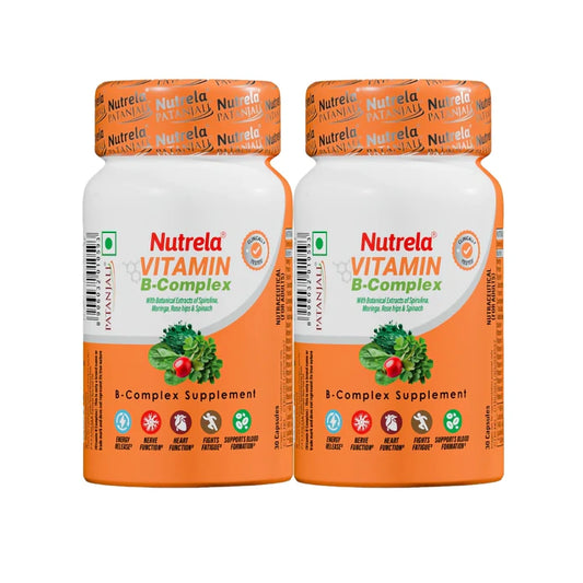 Combo Patanjali Nutrela Vitamin B-Complex