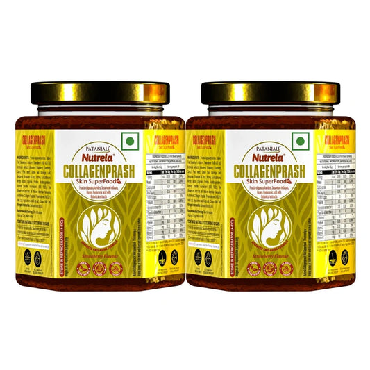 Patanjali CollagenPrash - Advanced Anti Ageing Formula for Men and Women