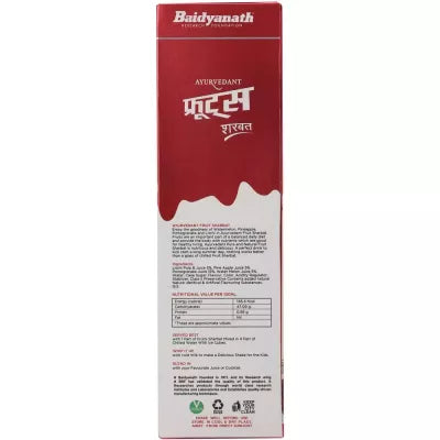 Baidyanath Fruits Sharbat 750ml