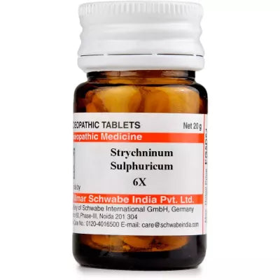 Dr Willmar Schwabe India Strychninum Sulphuricum Trituration Tablet