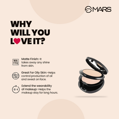 Mars 2 in 1 Compact Powder | Wonder Compact Powder
