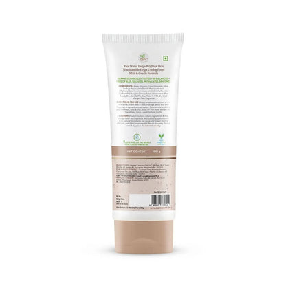 Mamaearth Rice Face Scrub With Rice Water and Niacinamide