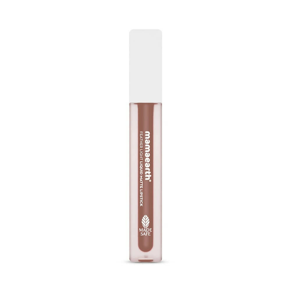 Mamaearth Feather Light Liquid Matte Lipstick | Nude Perfect