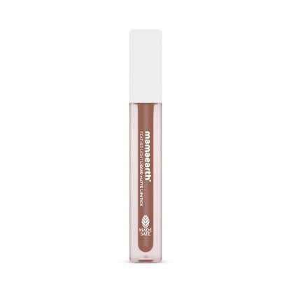Mamaearth Feather Light Liquid Matte Lipstick | Nude Perfect