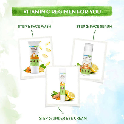 Mamaearth Vitamin C Daily Glow Under Eye Cream with Vitamin C and Turmeric