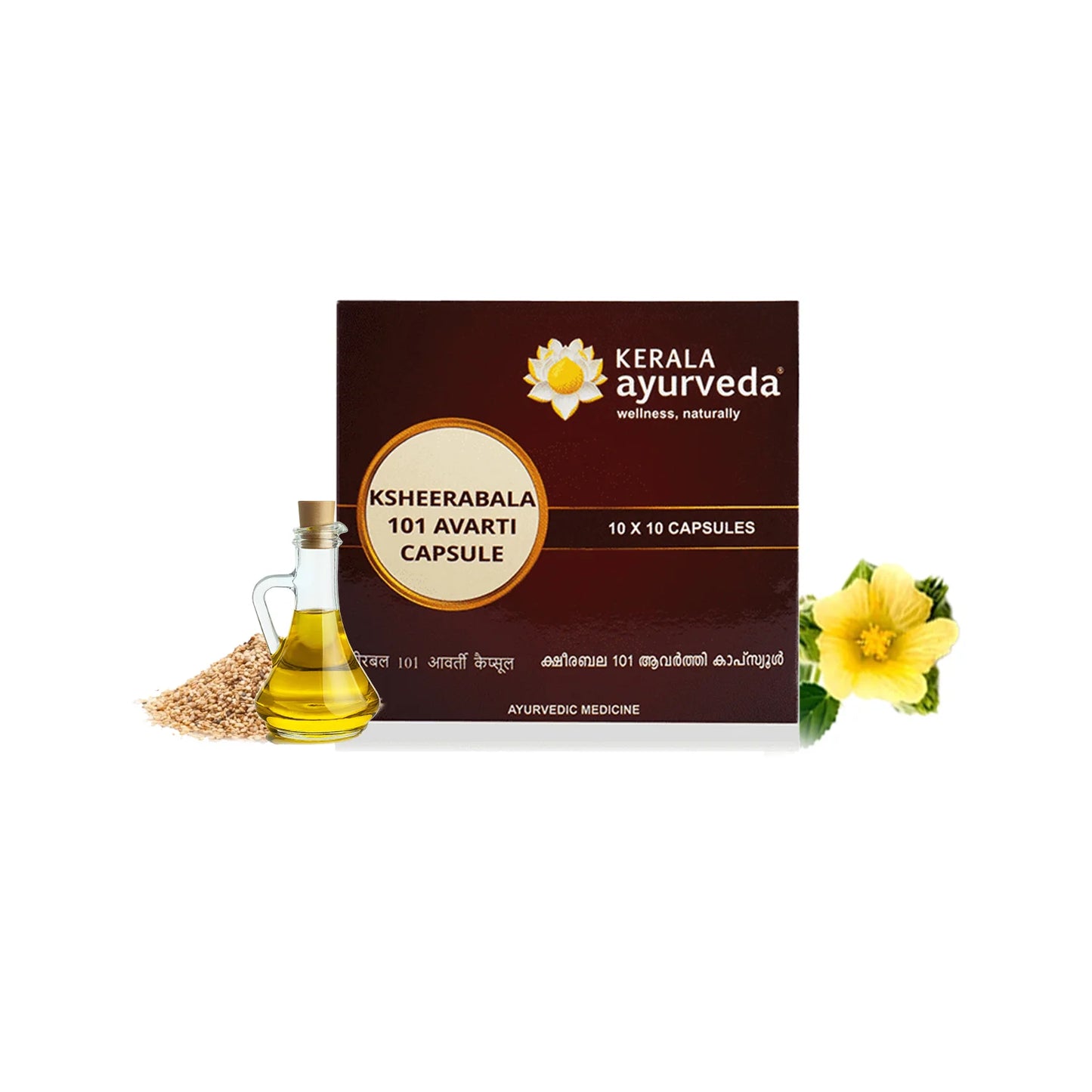 Kerala Ayurveda Ksheerabala 101 Avarti Capsule