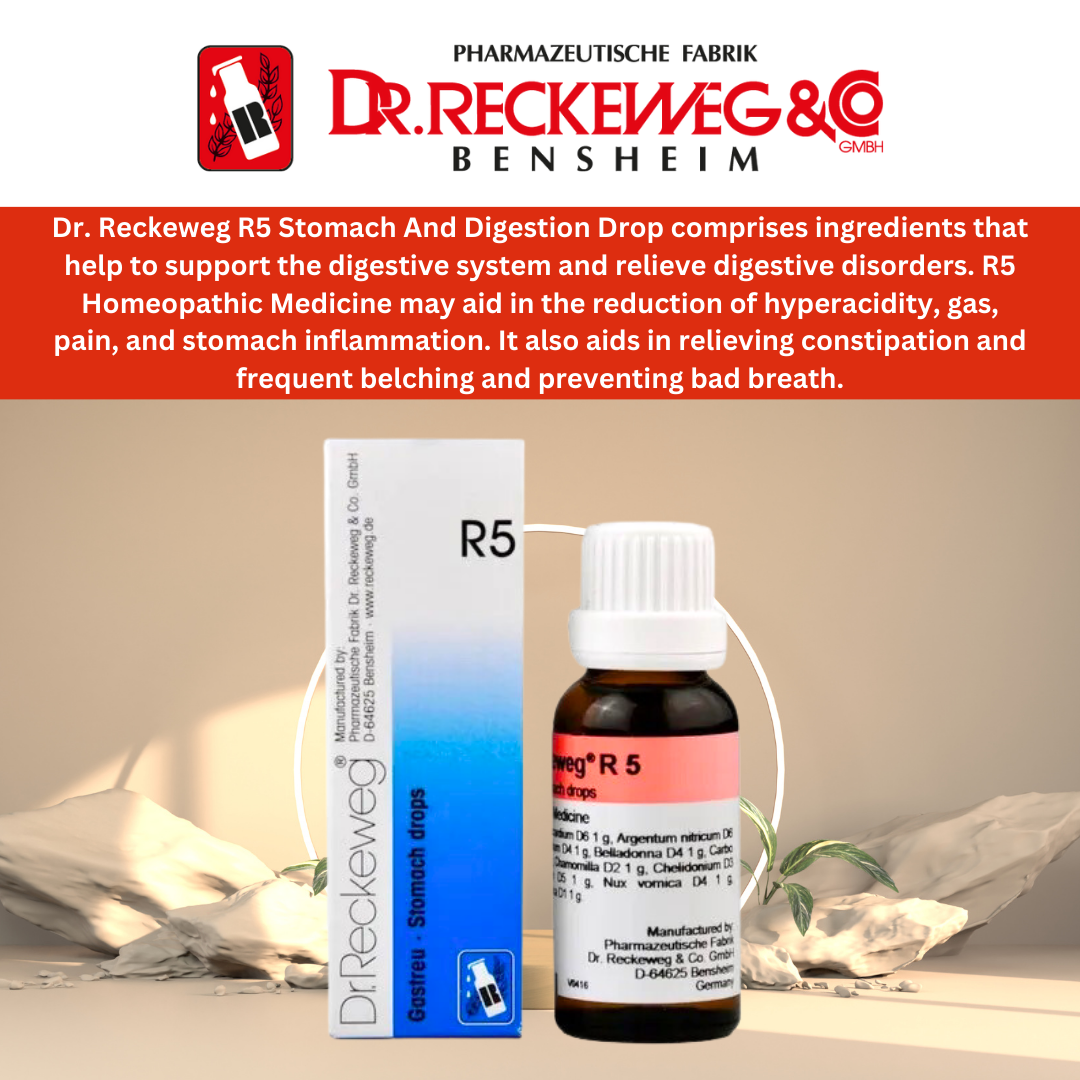 Dr. Reckeweg R5 Stomach and Digestion Drop