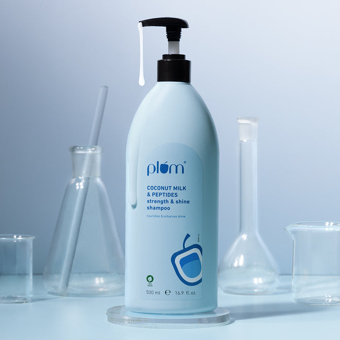 Plum Coconut Milk & Peptides Shampoo