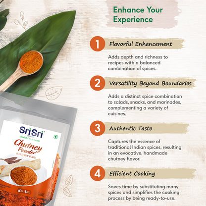 Sri Sri Tattva Chutney Powder - PUSHMYCART