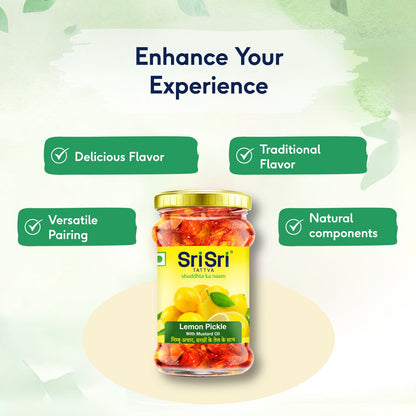 Sri Sri Tattva Lemon Pickle - Mustard Oil