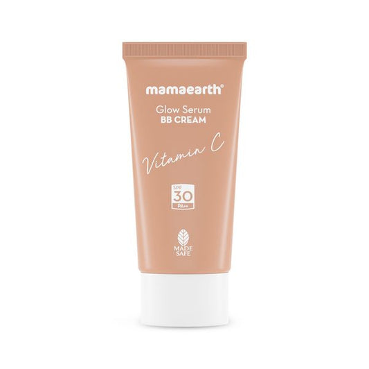 Mamaearth Long Lasting Glow Serum BB Cream with Vitamin C & SPF 30 PA++