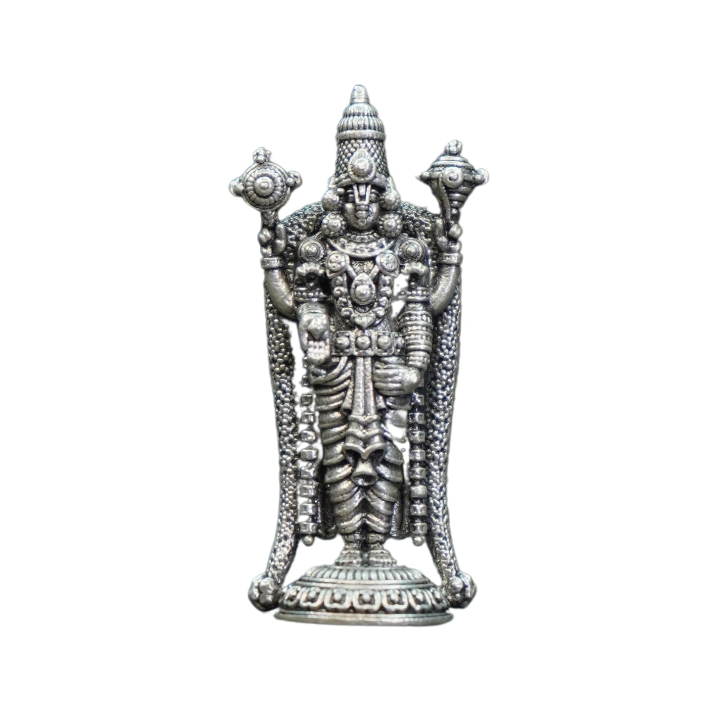 Mahita Collections Pure Silver Antique Garud Balaji Standing Small 13G