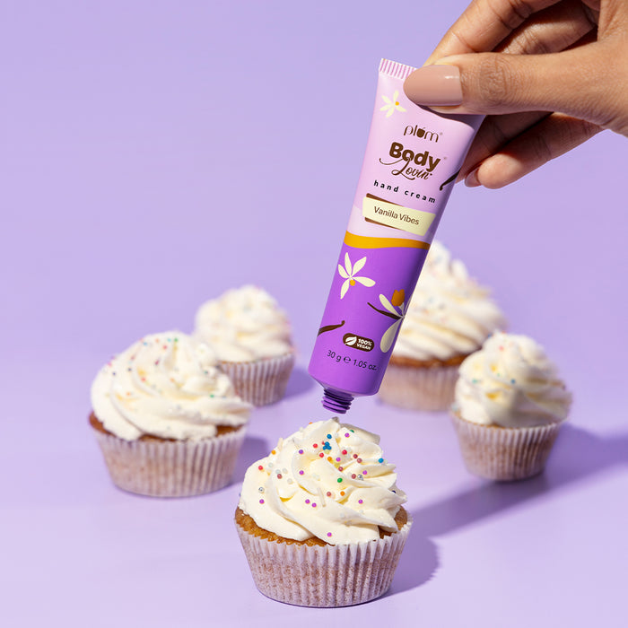 Plum vanilla vibes hand cream