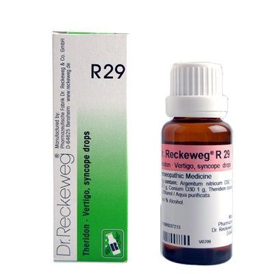 Dr. Reckeweg R29 Vertigo and Syncope Drop