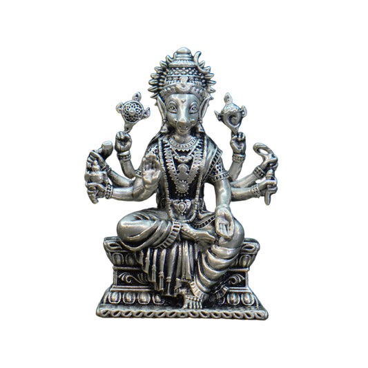 Mahita Collections Pure Silver Antique Varahi Devi Sitting 149.97G