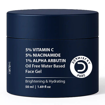 Dermistry Water Based Moisturizer for Oily Skin | Hydrating Face Cream