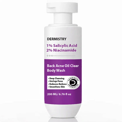 Dermistry Acne Control Body Wash for Clear | Healthy Skin