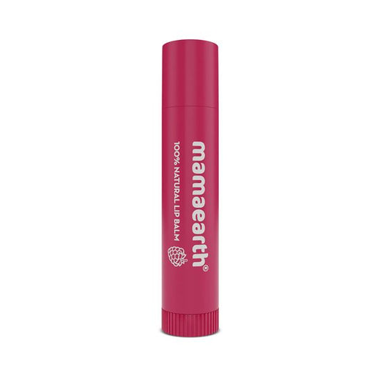 Mamaearth Vitamin E and Raspberry Tinted 100% Natural Lip Balm