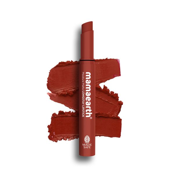 Mamaearth Moisture Matte Longstay Lipstick Citrus Nude