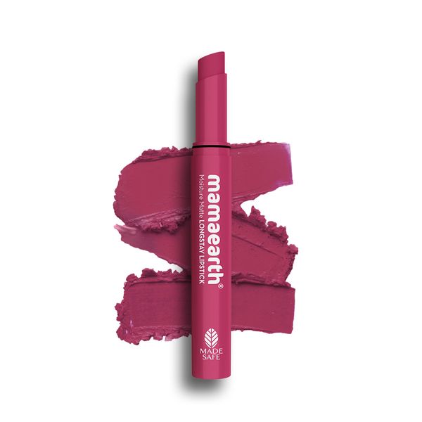 Mamaearth Moisture Matte Long Stay Lipstick Pink Lemonade