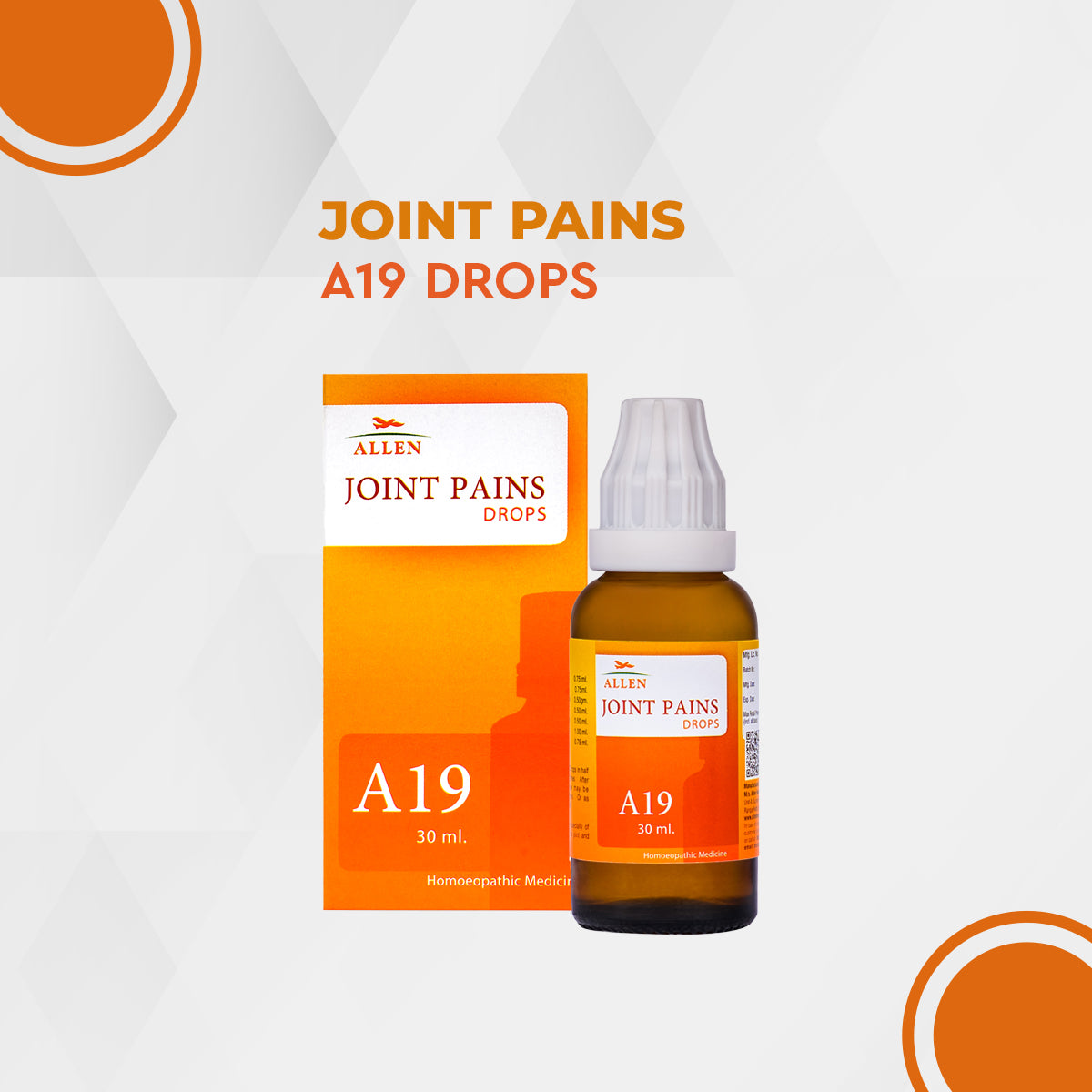 Allen A19 Joint Pains Drop 30 ml
