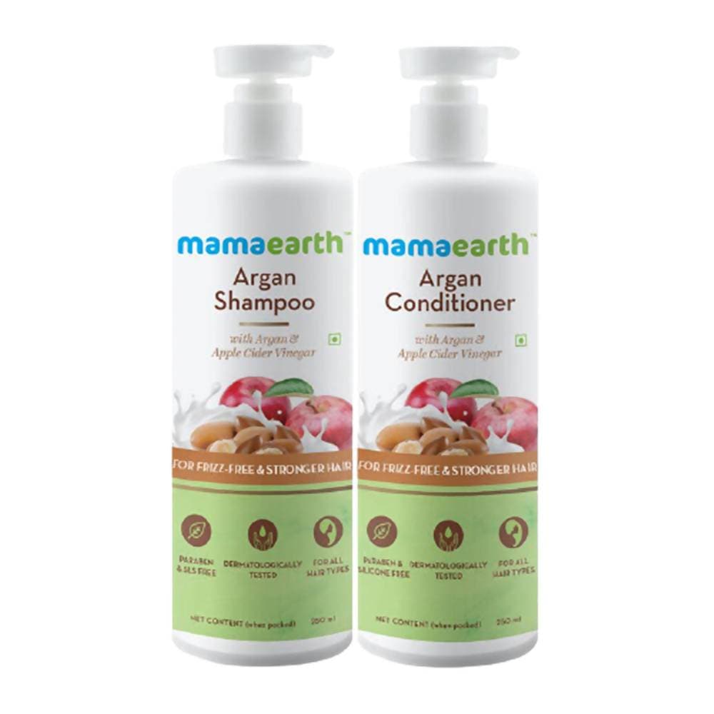 Mamaearth Argan Shampoo and Conditioner Combo