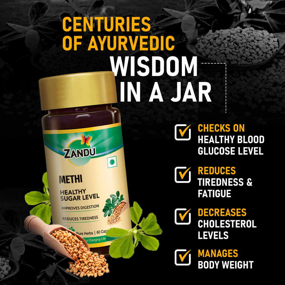 zandu natural sugar management kit